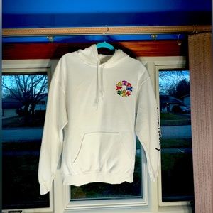 Keith Haring Dancing People White Hoodie Men’s Size:Medium